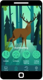 A picture of a deer app